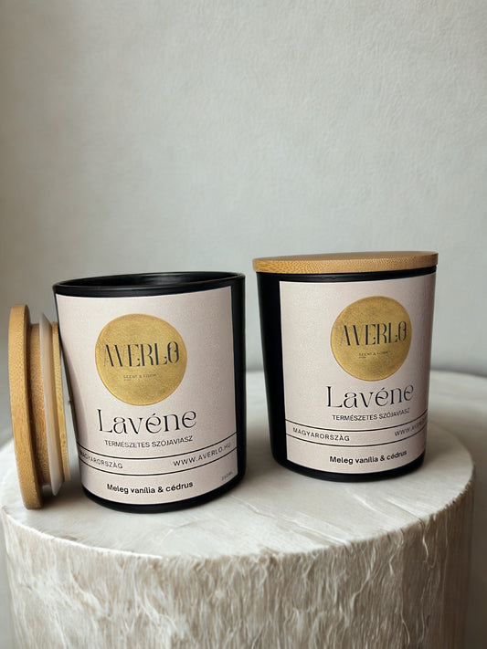 Lavéne - Luxusillatú szójagyertya (350 ml)