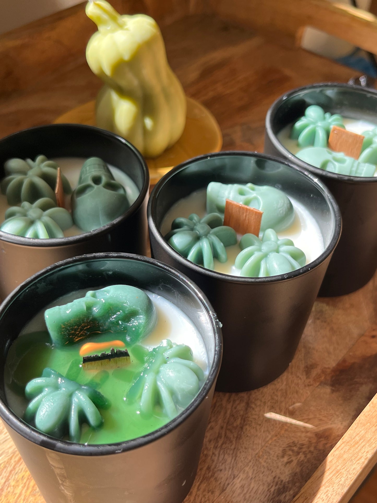 Melodic – Madagaszkár Vaníliás Halloween Szójagyertya (180 ml)