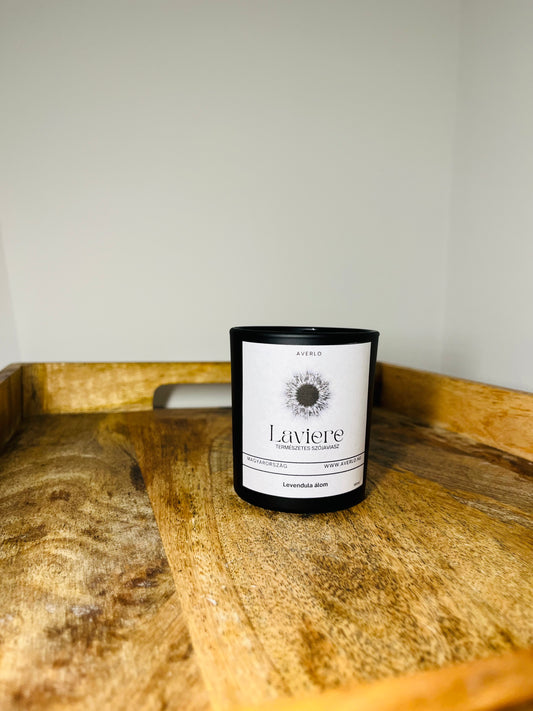 Laviere – Luxusillatú Szójagyertya (180 ml)