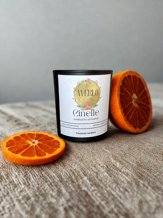 Cinellé - Luxusillatú szójagyertya (180ml)