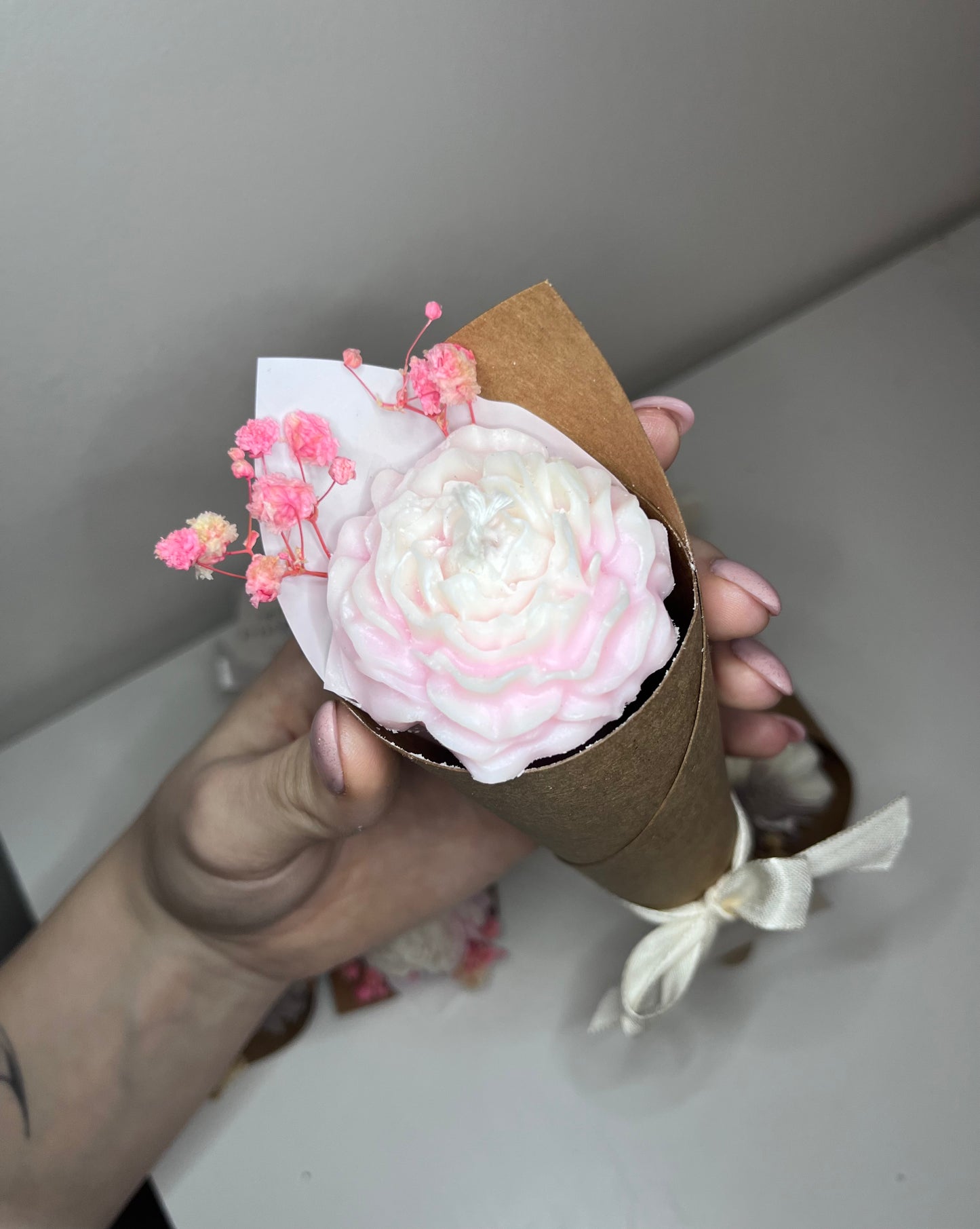 Daisy Dream – Kézzel készült virág formájú gyertya