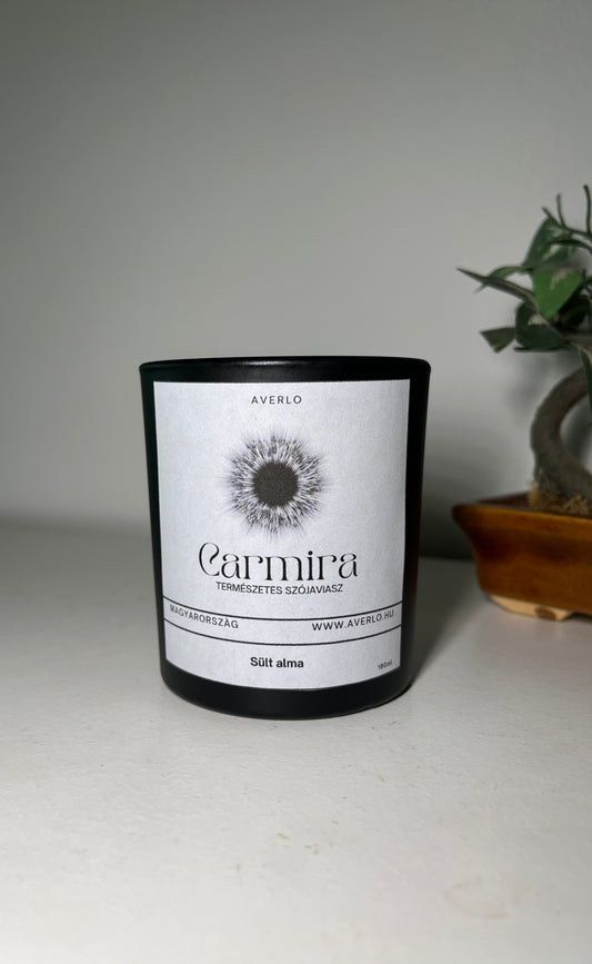 Carmira – Luxusillatú Szójagyertya (180 ml)