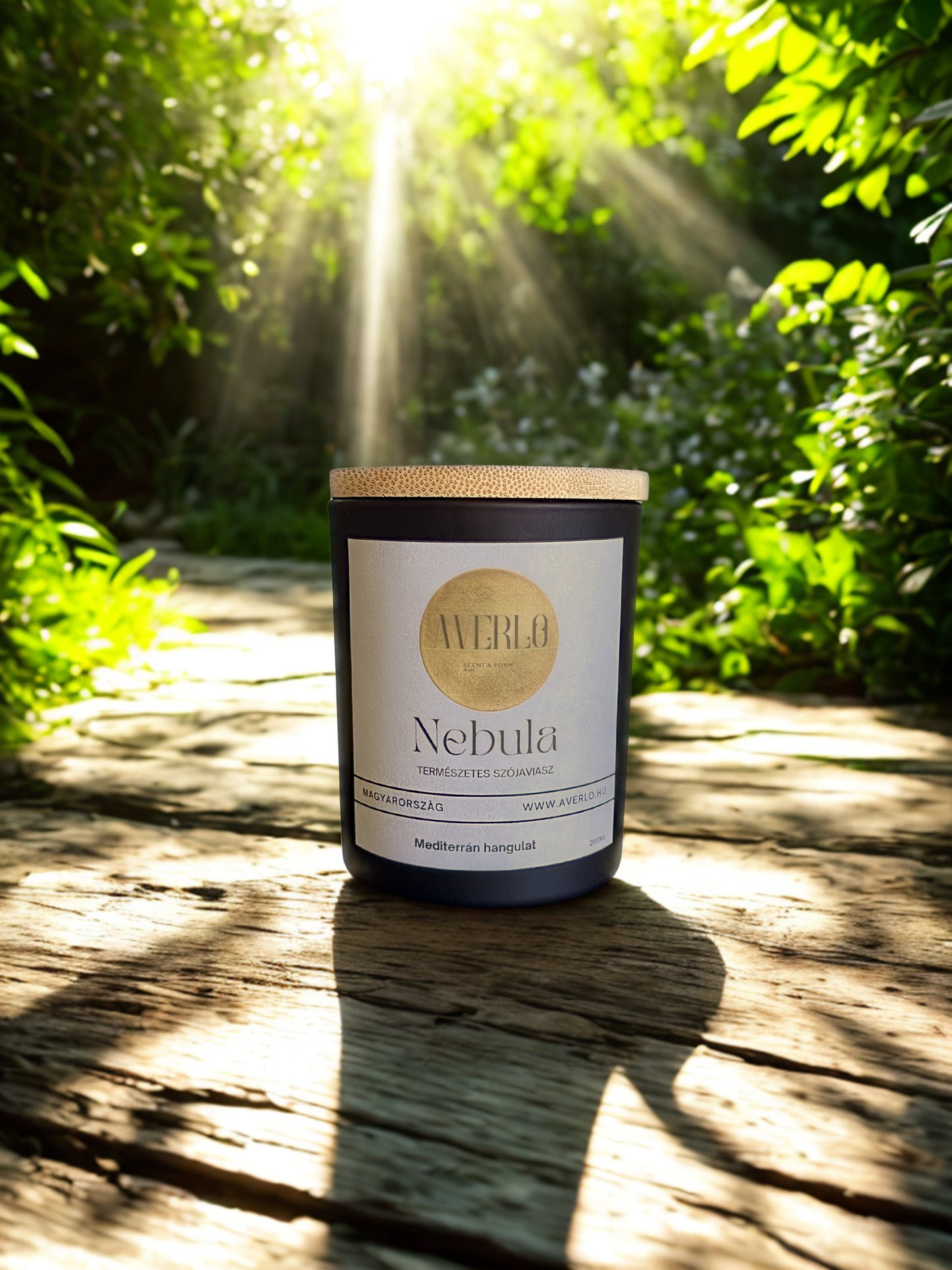 Nebula - Luxusillatú szójagyertya (200 ml)