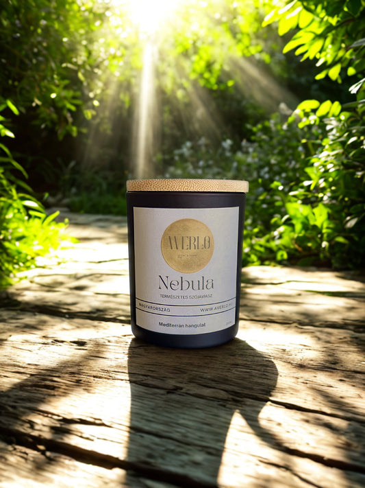 Nebula - Luxusillatú szójagyertya (200 ml)